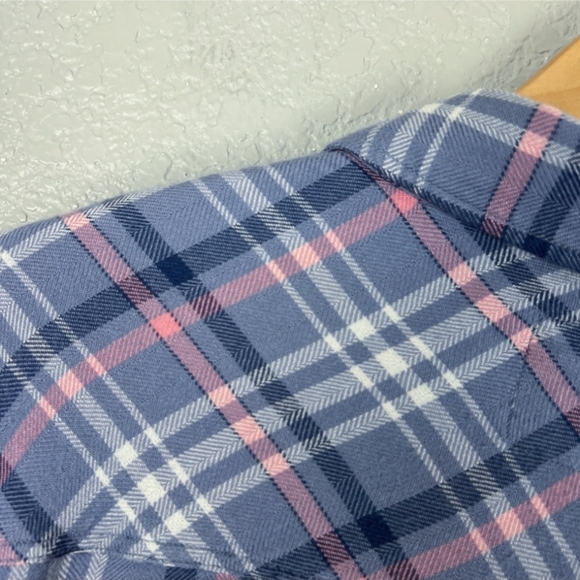 Rails Hunter Button Down Shirt, Coast Peony S - Flannel, Cozy, Plaid, Purple - Picture 4 of 8